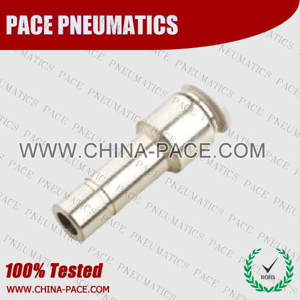 Grey White Push To Connect Fittings Push In Reducer Straight, Polymer Pneumatic Fittings, Composite Air Fittings, Plastic one touch tube fittings, Pneumatic Fitting, Nickel Plated Brass Push in Fittings, pneumatic accessories.